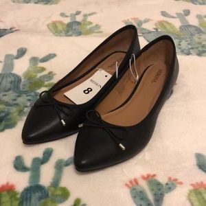 Pointed Toe Flats with Bows